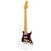 alder electric guitar S-style, olympic white