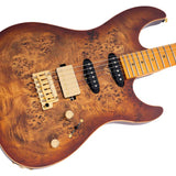 Sire Guitars - S10 Hss/nb - Swamp Ash Electric Guitar S-Style – Natural