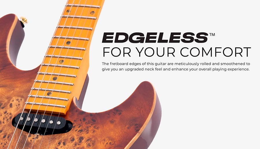 Sire Guitars - S10 Hss/nb - Swamp Ash Electric Guitar S-Style – Natural