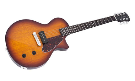 mahogany electric guitar L-style, tobacco sunburst