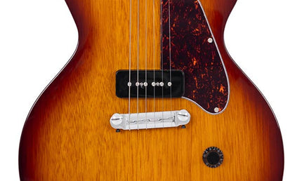 mahogany electric guitar L-style, tobacco sunburst