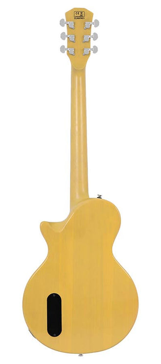 mahogany electric guitar L-style, TV yellow