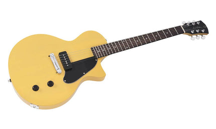 mahogany electric guitar L-style, TV yellow