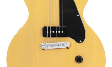 mahogany electric guitar L-style, TV yellow