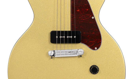 mahogany electric guitar L-style, gold top