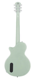 mahogany electric guitar L-style, surf green metallic