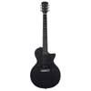 mahogany electric guitar L-style, black satin