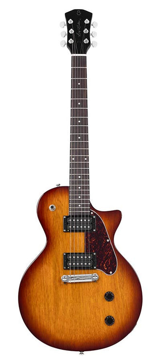 mahogany electric guitar L-style, tobacco sunburst