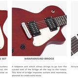 Sire Guitars - L3 Hh/ts - Mahogany Electric Guitar L-Style – Tobacco Sunburst