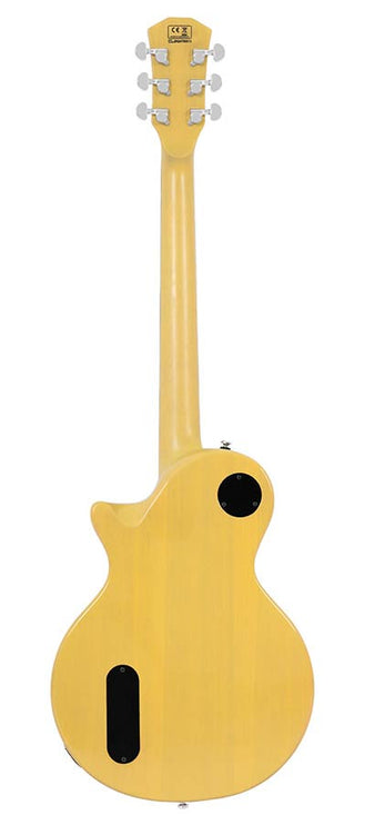 mahogany electric guitar L-style, TV yellow