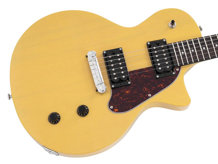 Sire Guitars - L3 Hh/tvy - Mahogany Electric Guitar L-Style – Tv Yellow