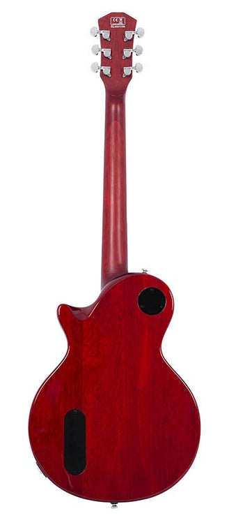 mahogany electric guitar L-style, cherry