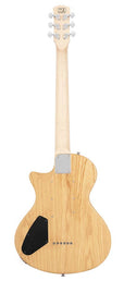 swamp ash + maple electric guitar L-style, natural satin