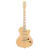 swamp ash + maple electric guitar L-style, natural satin