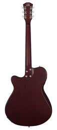 mahogany + spruce electric guitar, natural satin