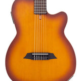 Sire Guitars - G5c/tss - Mahogany + Cedar Nylon String Electric Guitar – Tobacco Sunburst
