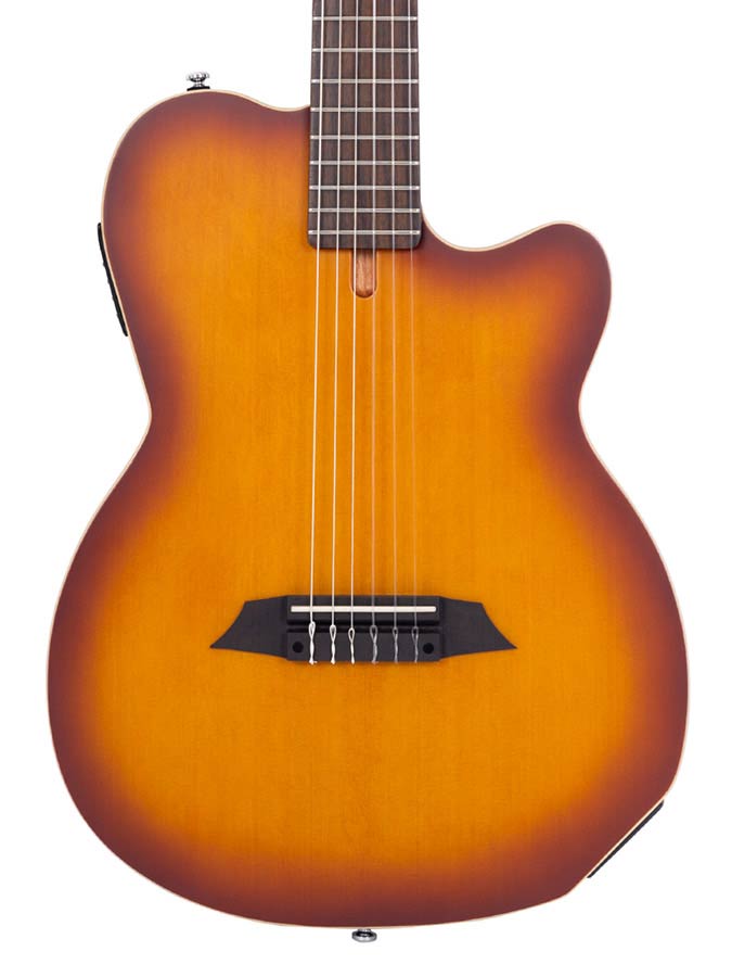 Sire Guitars - G5c/tss - Mahogany + Cedar Nylon String Electric Guitar – Tobacco Sunburst