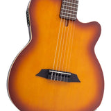 Sire Guitars - G5c/tss - Mahogany + Cedar Nylon String Electric Guitar – Tobacco Sunburst
