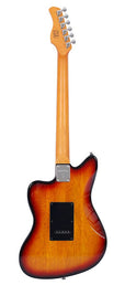 mahogany electric guitar J-style, 3 tone sunburst