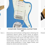 Sire Guitars - J5/3ts - Mahogany Electric Guitar J-Style – Tone Sunburst