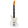 mahogany electric guitar J-style, white