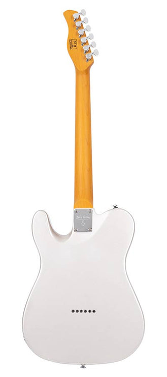 alder + ash chambered electric guitar T-style, silver