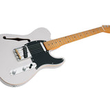 Sire Guitars - T7tv/sv - Alder + Ash Chambered Electric Guitar T-Style – Silver