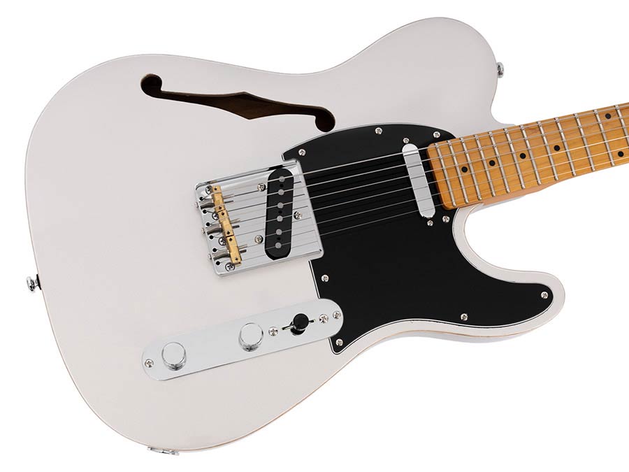 Sire Guitars - T7tv/sv - Alder + Ash Chambered Electric Guitar T-Style – Silver