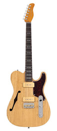 alder + ash chambered electric guitar T-style, natural