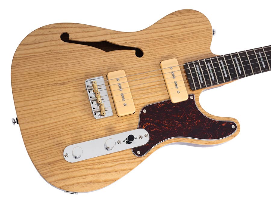 Sire Guitars - T7tm/nt - Alder + Ash Chambered Electric Guitar T-Style – Natural