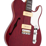Sire Guitars - T7tm/str - Alder + Ash Chambered Electric Guitar T-Style – Through Red