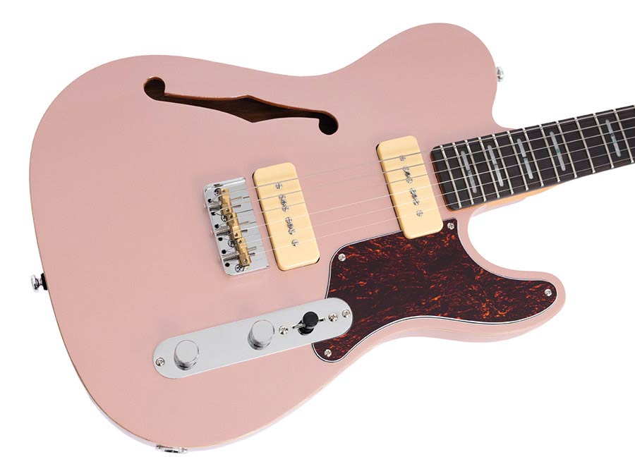 Sire Guitars - T7tm/rgd - Alder + Ash Chambered Electric Guitar T-Style – Rosegold