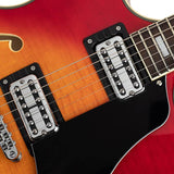 Sire Guitars - H7t/cs - Electric Archtop Guitar with Tremolo – Cherry Sunburst