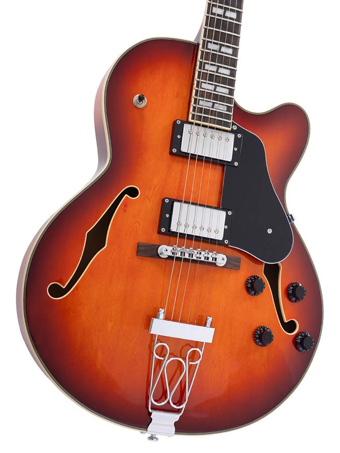 Sire Guitars - H7f/tb - Electric Archtop Guitar - Red