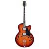 electric archtop guitar, tobacco burst