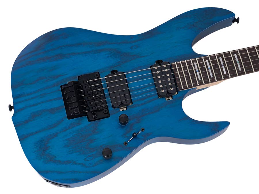 Sire Guitars - X5/tbls - Mahogany + Ash Electric Guitar – Transparent Blue