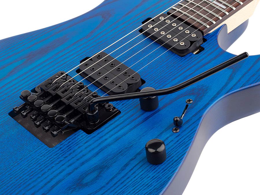 Sire Guitars - X5/tbls - Mahogany + Ash Electric Guitar – Transparent Blue