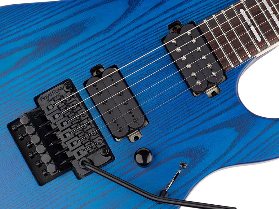 Sire Guitars - X5/tbls - Mahogany + Ash Electric Guitar – Transparent Blue