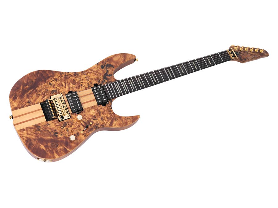 Sire Guitars - X10/nts - Alder + Poplar Burl Neck-Through Electric Guitar – Natural