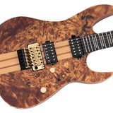 Sire Guitars - X10/nts - Alder + Poplar Burl Neck-Through Electric Guitar – Natural
