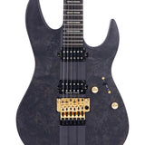 Sire Guitars - X10/tbks - Alder + Poplar Burl Neck-Through Electric Guitar – Transparent Black