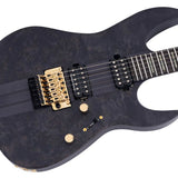 Sire Guitars - X10/tbks - Alder + Poplar Burl Neck-Through Electric Guitar – Transparent Black