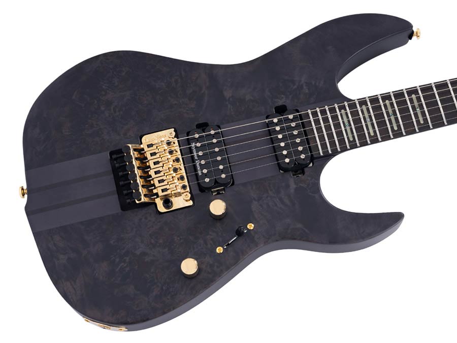 Sire Guitars - X10/tbks - Alder + Poplar Burl Neck-Through Electric Guitar – Transparent Black