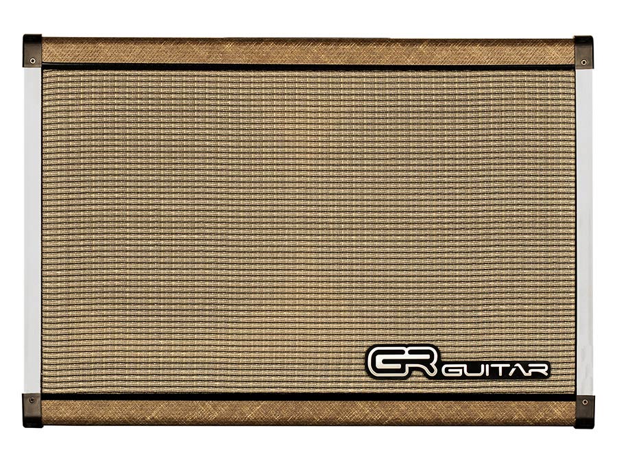 active FRFR premium natural fiber guitar speaker cab 2x10", 300w+300w 7,9 kg