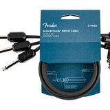 Fender - 990825014 - Blockchain 24" Patch Cable, 3-Pack, Straight/Angle