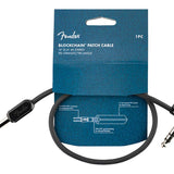 Fender - 990825015 - Blockchain 16" Patch Cable, Stereo Trs, Straight/Angle