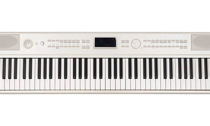 digital compact stage piano, 88 keys hammer action (GAC), with styles, 2 x 20 watt - white