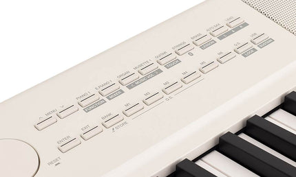 digital compact stage piano, 88 keys hammer action (GAC), with styles, 2 x 20 watt - white