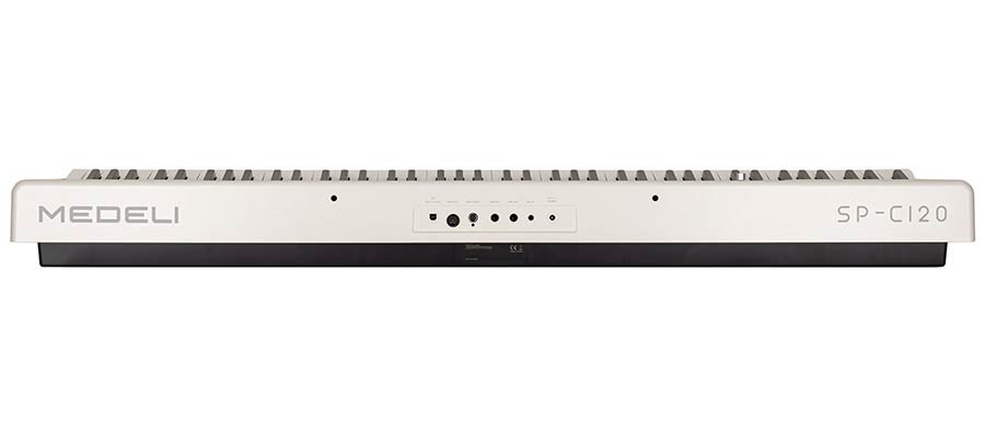 digital compact stage piano, 88 keys hammer action (GAC), 2 x 25 watt - white