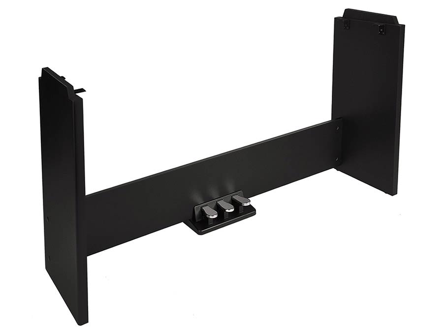 wooden stand for digital piano SP-C120/SP-A500 with 3 pedals - black